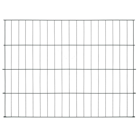 Vidaxl schuttingset 115x79 cm groen