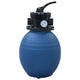 Vidaxl zwembadzandfilter met 4-positie ventiel 300 mm blauw