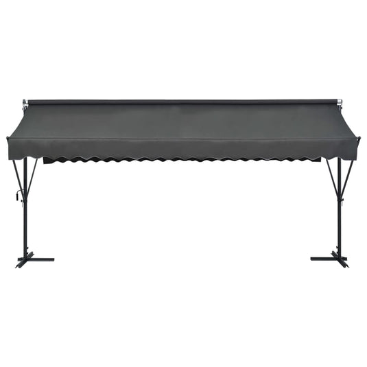 VidaXL Luifel vrijstaand 500x300 cm antraciet