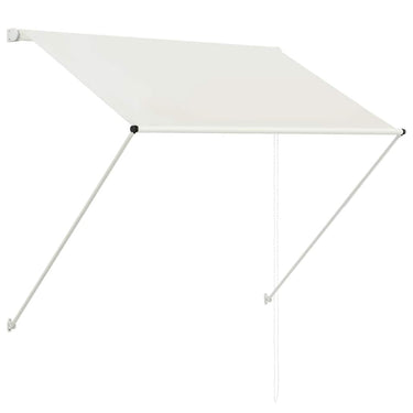 Vidaxl luifel uittrekbaar 100x150 cm crème
