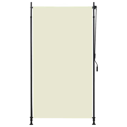 Vidaxl rolgordijn voor buiten 120x270 cm crème