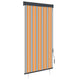 VidaXL Rolgordijn voor buiten 100x250 cm geel en blauw