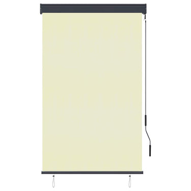 Vidaxl rolgordijn voor buiten 100x250 cm crème