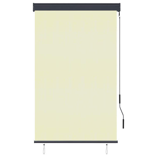 Vidaxl rolgordijn voor buiten 100x250 cm crème