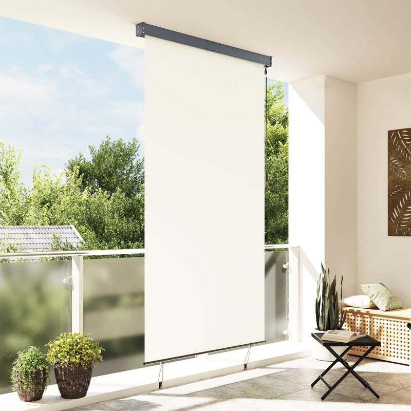 Load image into Gallery viewer, Vidaxl rolgordijn voor buiten 140x250 cm crème
