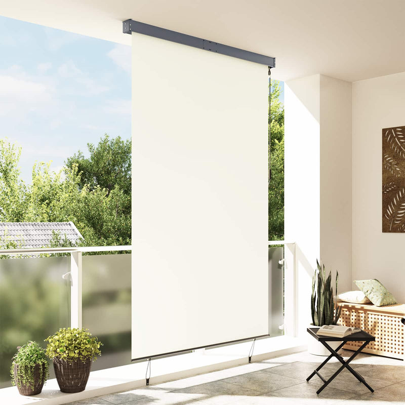 Load image into Gallery viewer, Vidaxl rolgordijn voor buiten 160x250 cm crème
