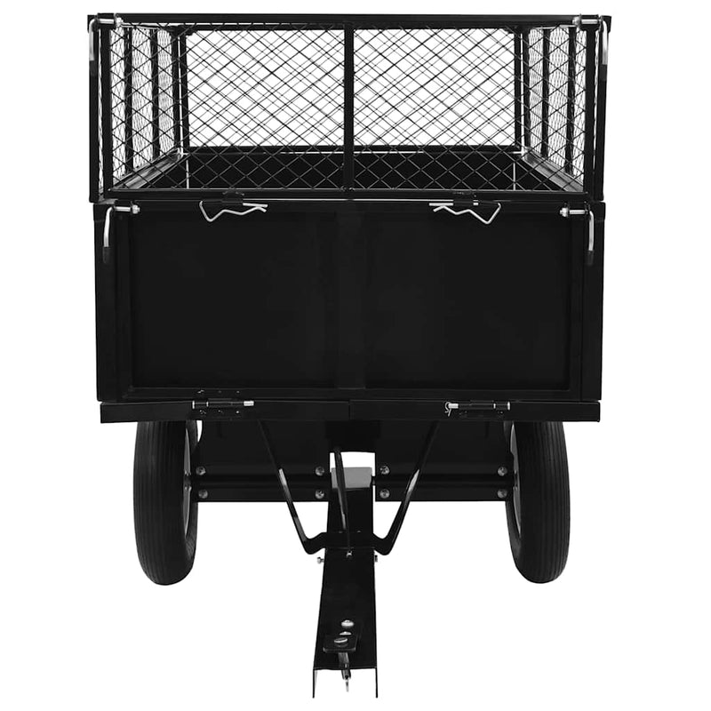 Load image into Gallery viewer, VidaXL Kiepwagen voor zitmaaiers 300 kg
