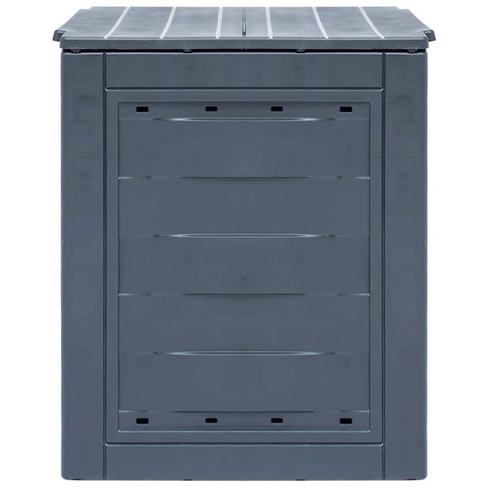 Vidaxl compostbakken 3 st 780 l 60x60x73 cm grijs