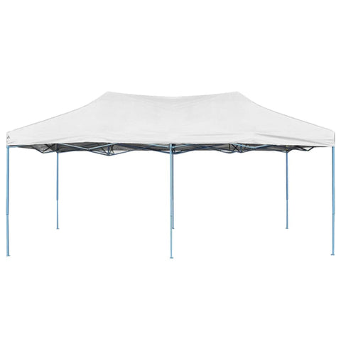 VidaXL Partytent inklapbaar 3x6 m staal wit