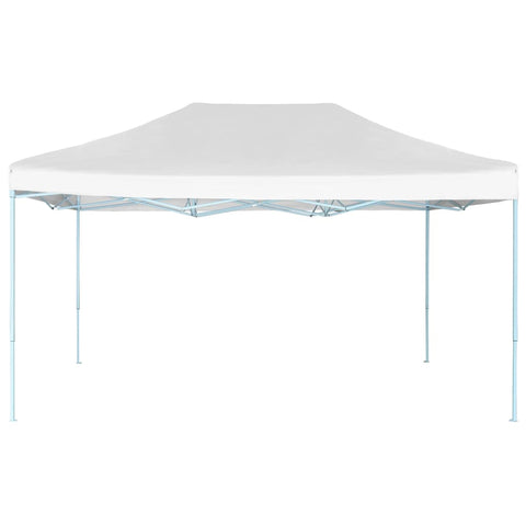 VidaXL Partytent inklapbaar 3x4 m staal wit