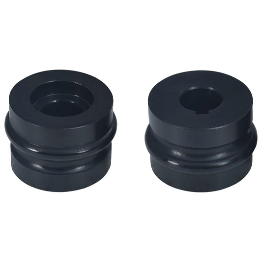 Vidaxl flensmoeren voor buiskraalmachine 12 st staal