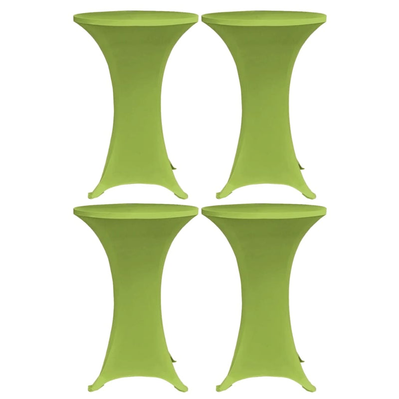 Load image into Gallery viewer, VidaXL Tafelhoes stretch 4 st 70 cm groen
