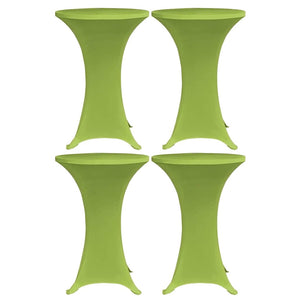 Vidaxl tafelhoes stretch 4 st 80 cm groen