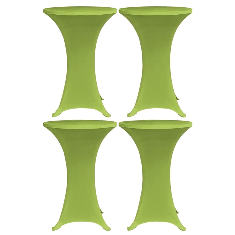Load image into Gallery viewer, Vidaxl tafelhoes stretch 4 st 80 cm groen

