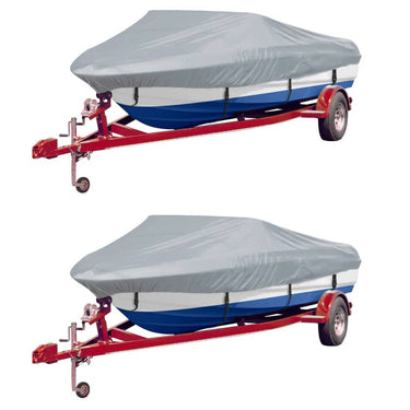 Vidaxl boothoezen 2 st 488-564x239 cm grijs