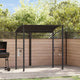 Vidaxl barbecue paviljoen 215x150x220 cm staal antraciet
