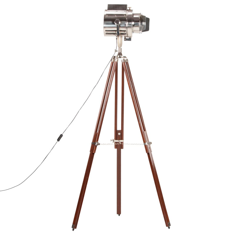 Load image into Gallery viewer, Vidaxl vloerlamp driepoot 180 cm massief mangohout

