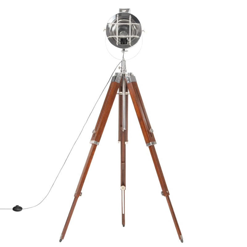 Load image into Gallery viewer, Vidaxl vloerlamp driepoot 165 cm massief mangohout
