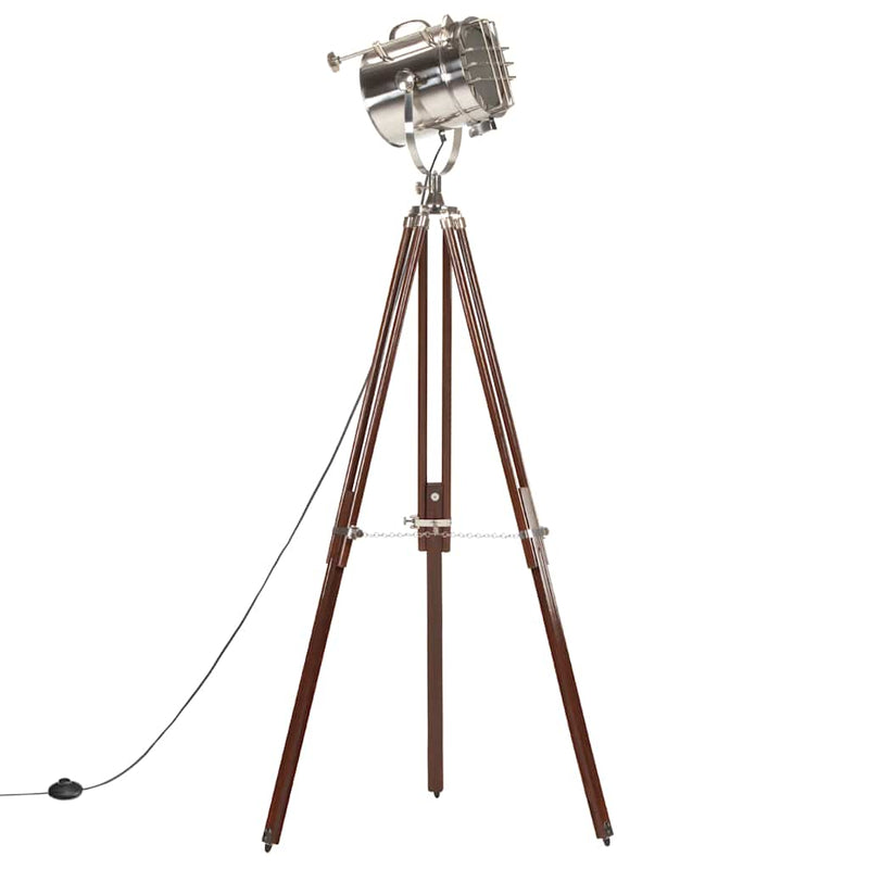 Load image into Gallery viewer, Vidaxl vloerlamp driepoot 180 cm massief mangohout
