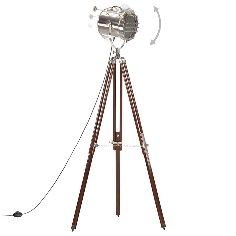 Load image into Gallery viewer, Vidaxl vloerlamp driepoot 180 cm massief mangohout
