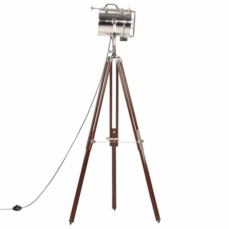 Load image into Gallery viewer, Vidaxl vloerlamp driepoot 180 cm massief mangohout
