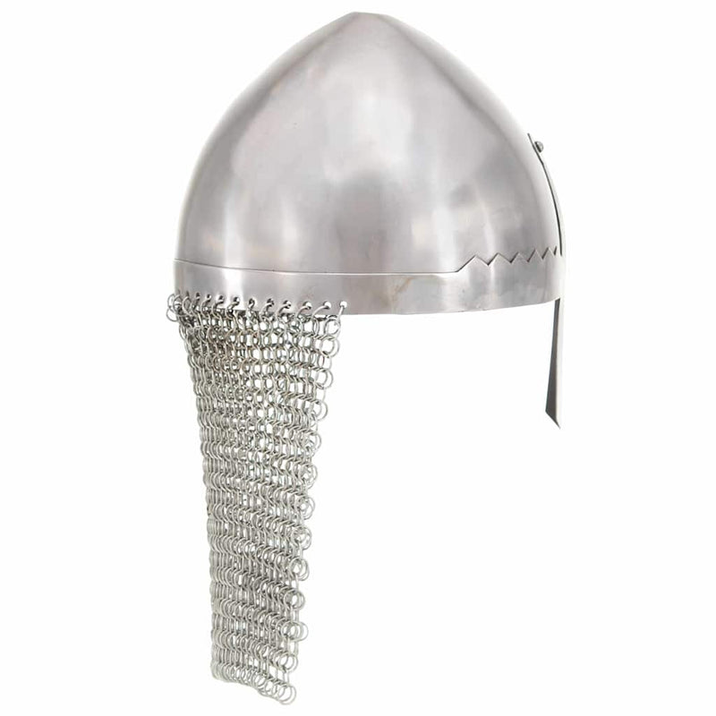 Load image into Gallery viewer, Vidaxl ridderhelm replica larp staal zilverkleurig
