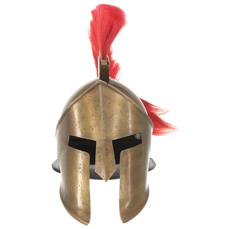Load image into Gallery viewer, Vidaxl soldatenhelm grieks replica larp staal messingkleurig
