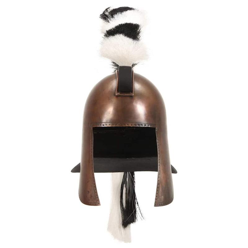 Load image into Gallery viewer, Vidaxl soldatenhelm grieks replica larp staal koperkleurig
