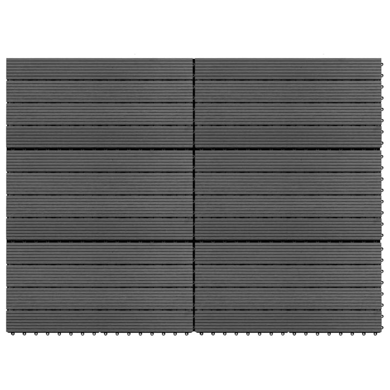 Load image into Gallery viewer, Vidaxl tegels 6 st 1m² 60x30 cm hkc grijs
