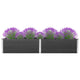 VidaXL Plantenbak verhoogd 300x100x54 cm HKC grijs