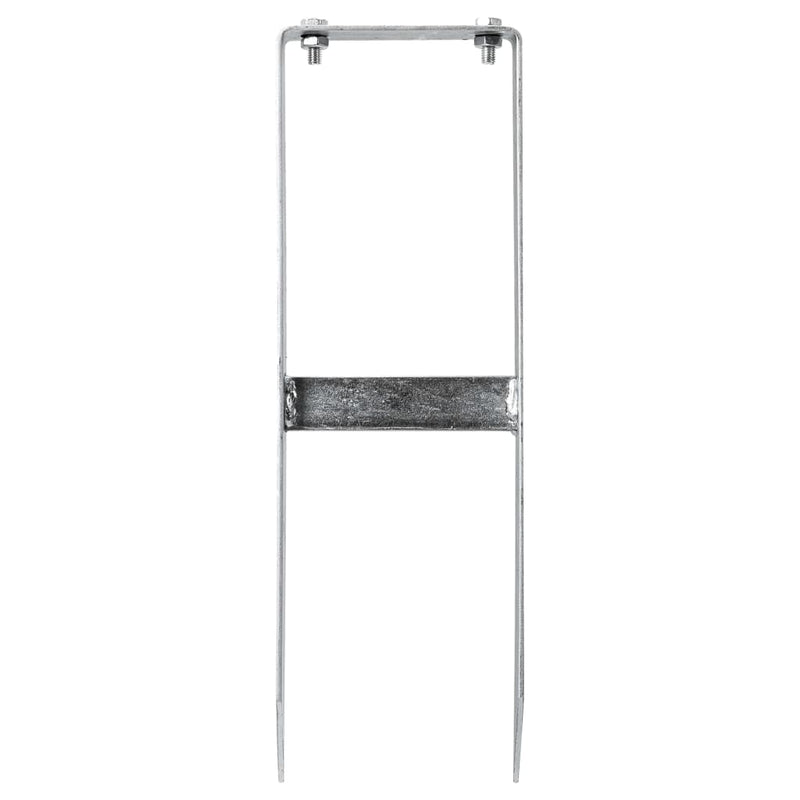 Load image into Gallery viewer, Vidaxl grondpinnen voor hkc schutting 2 st 40 cm staal
