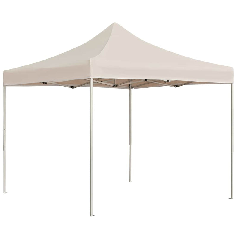 Load image into Gallery viewer, Vidaxl partytent professioneel inklapbaar 2x2 m aluminium crème
