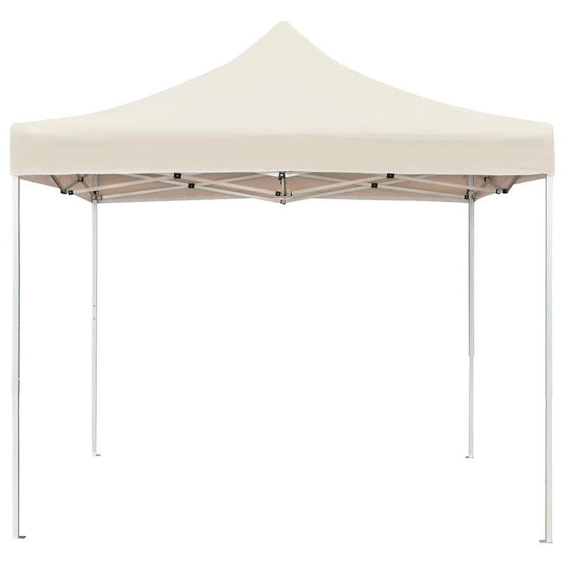 Load image into Gallery viewer, Vidaxl partytent professioneel inklapbaar 2x2 m aluminium crème

