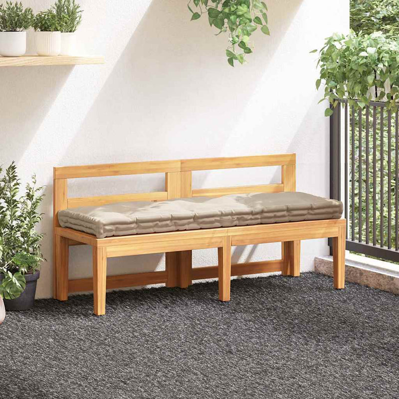 Load image into Gallery viewer, Vidaxl palletvloerkussen 120x40x7 cm katoen beige
