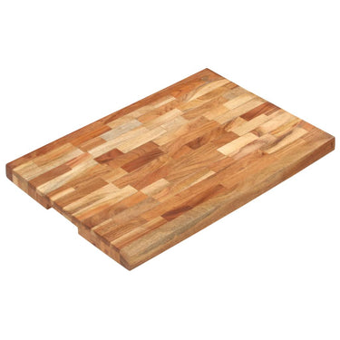 Vidaxl hakblok 60x40x4 cm massief acaciahout