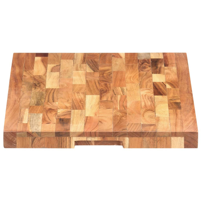 Load image into Gallery viewer, Vidaxl hakblok 60x40x4 cm massief acaciahout

