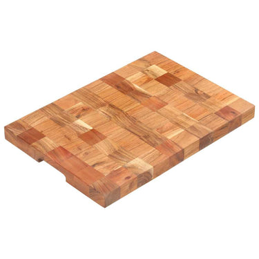 Vidaxl hakblok 50x34x3,8 cm massief acaciahout