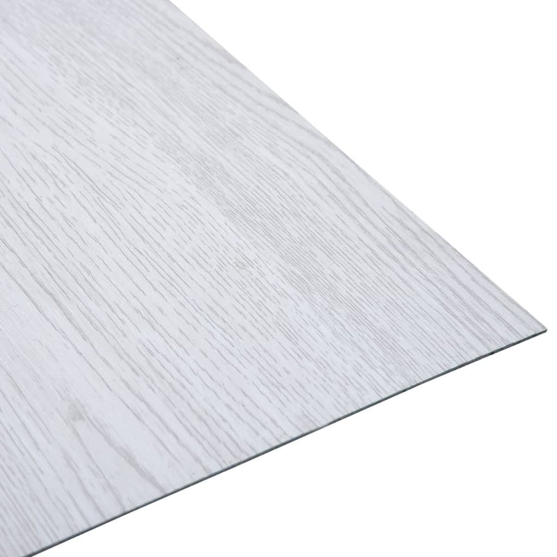 Load image into Gallery viewer, Vidaxl vloerplanken zelfklevend 5,11 m² pvc wit

