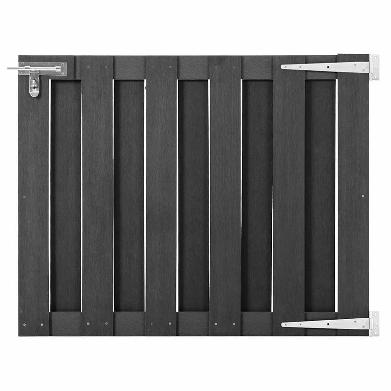 Load image into Gallery viewer, Vidaxl poort 100x80 cm hkc grijs
