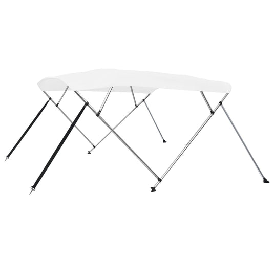 Vidaxl biminitop 4-boogs 243x196x137 cm wit