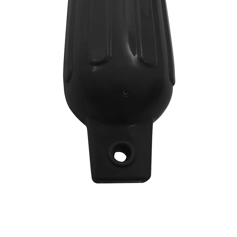 Load image into Gallery viewer, Vidaxl bootstootkussens 4 st ø 11x40 cm pvc zwart
