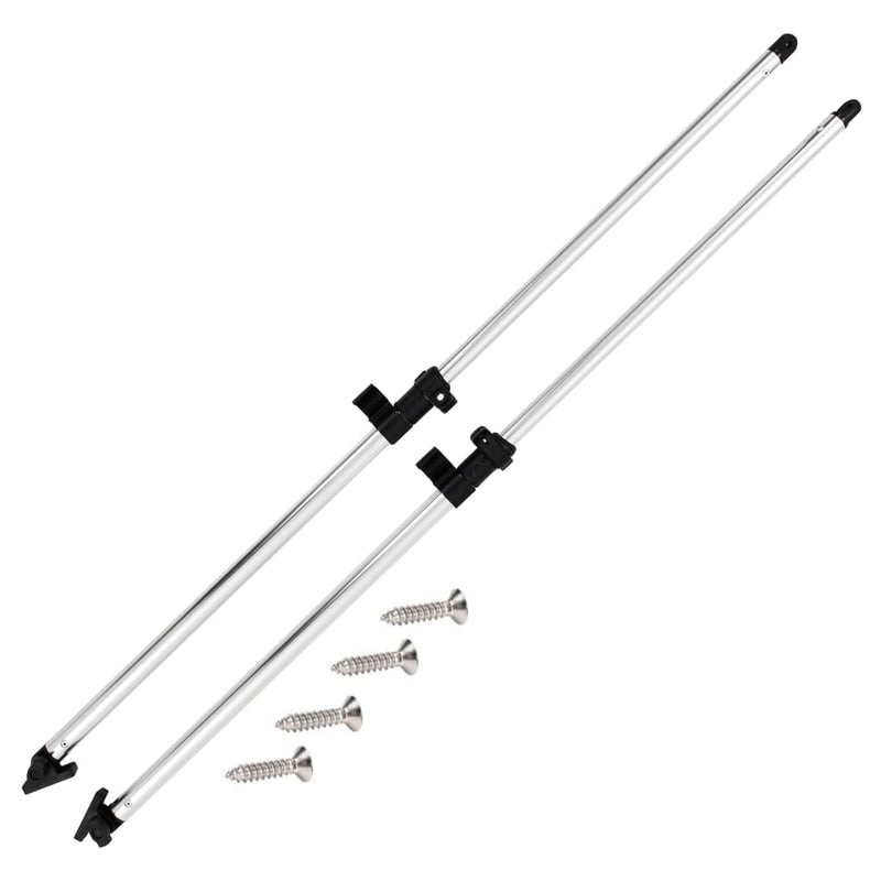 Load image into Gallery viewer, Vidaxl biminitop steunpalen 2 st aluminium
