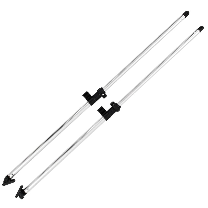 Load image into Gallery viewer, Vidaxl biminitop steunpalen 2 st aluminium
