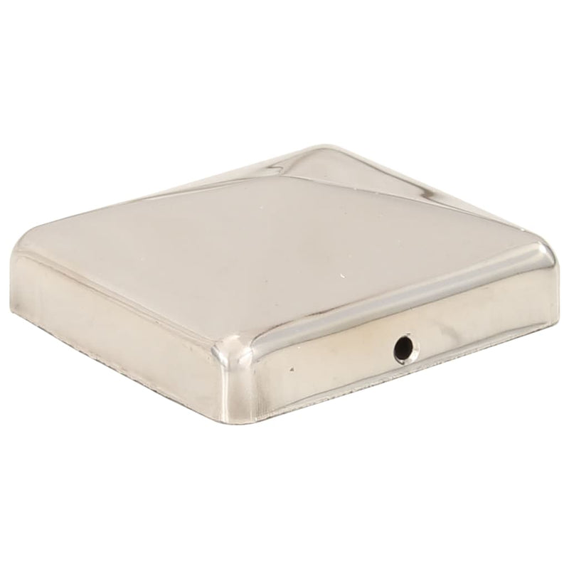 Load image into Gallery viewer, Vidaxl paalkappen 6 st piramide 71x71 mm roestvrij staal
