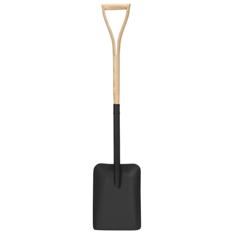 Load image into Gallery viewer, Vidaxl spade yd-greep staal en essenhout
