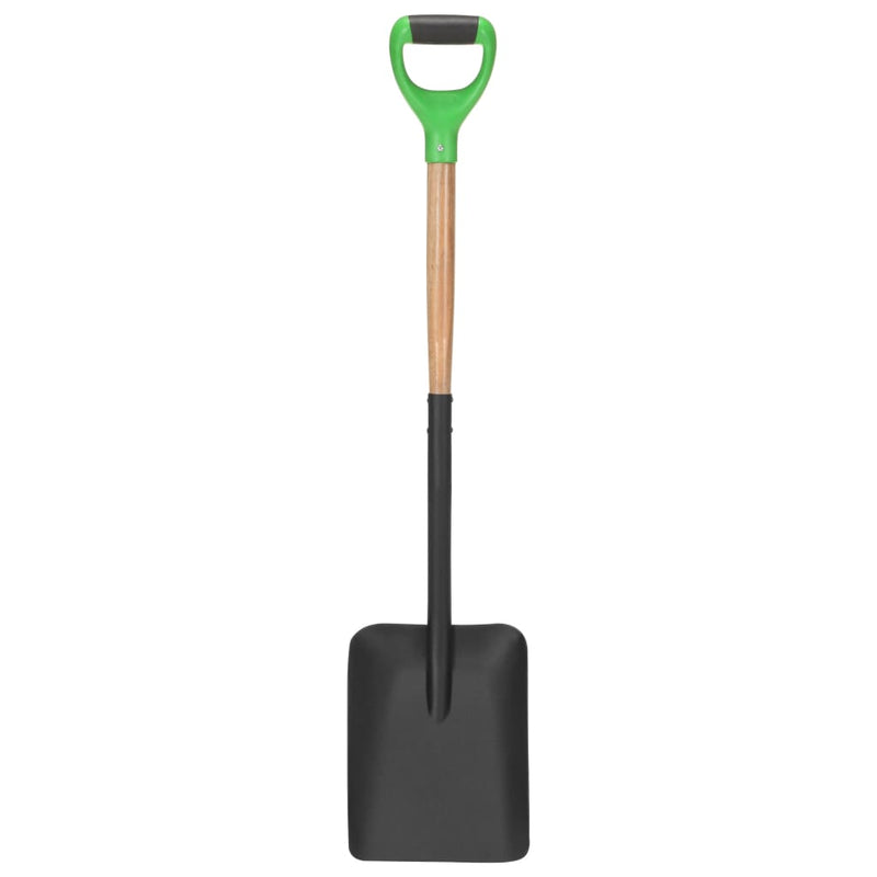 Load image into Gallery viewer, VidaXL Spade D-greep staal en hardhout
