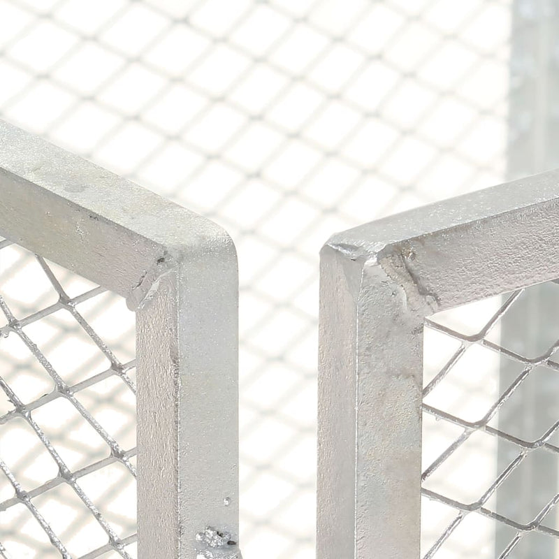 Load image into Gallery viewer, Vidaxl compostbak 100x100x77 cm gegalvaniseerd staal
