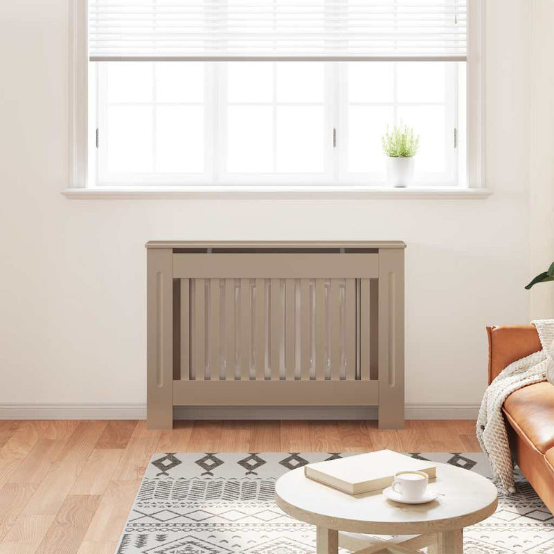 Load image into Gallery viewer, Vidaxl radiatorombouw 112x19x81,5 cm mdf
