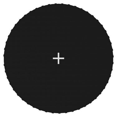 Vidaxl springmat voor 10 feet 3,05 m ronde trampoline stof zwart