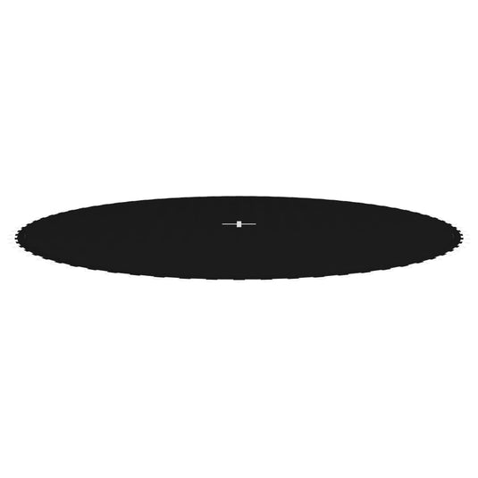 Vidaxl springmat voor 13 feet 3,96 m ronde trampoline stof zwart